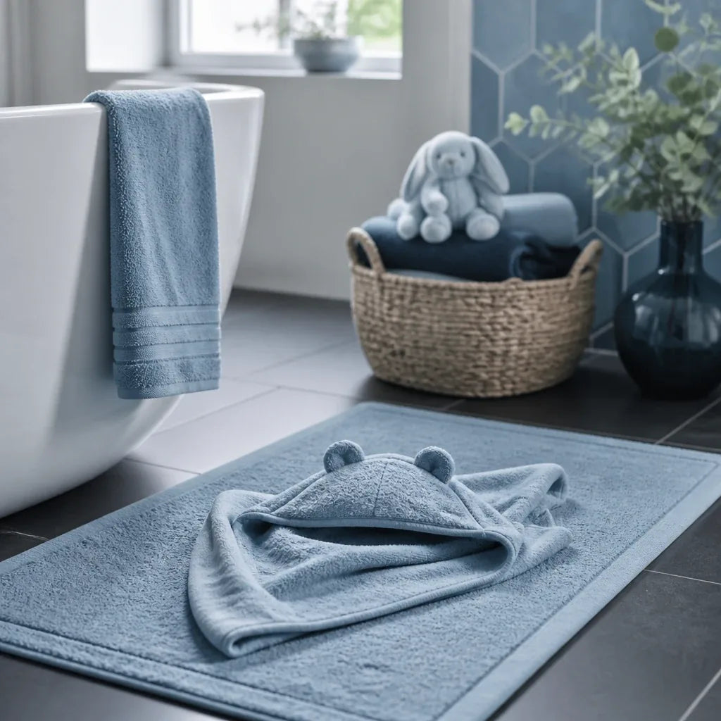 Serviette de bain bébé : quelle matière choisir